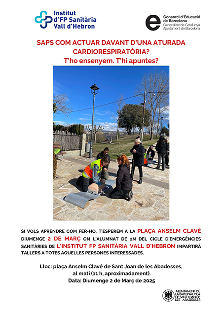Póster ta
 ller RCP agenda